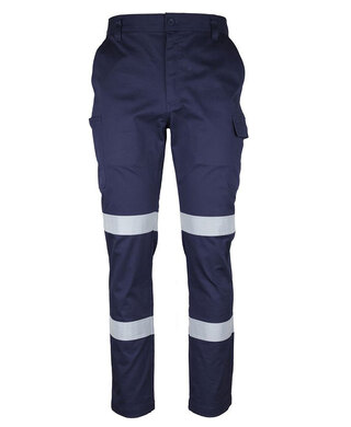 WORKWEAR, SAFETY & CORPORATE CLOTHING SPECIALISTS - JB's MULTI PKT STRETCH TWILL PANT WITH D+N TAPE