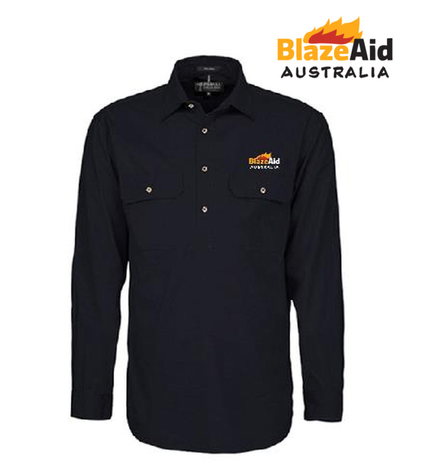 Men's BlazeAid workwear shirt