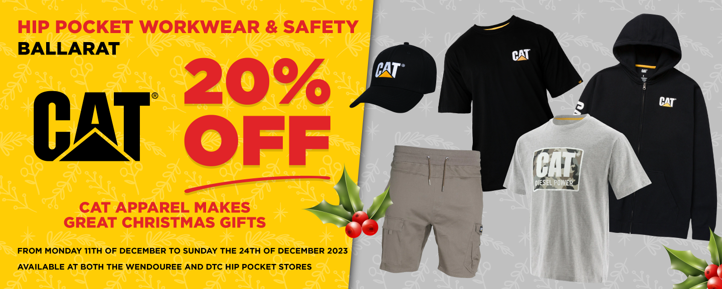 CAT 20% off Banner