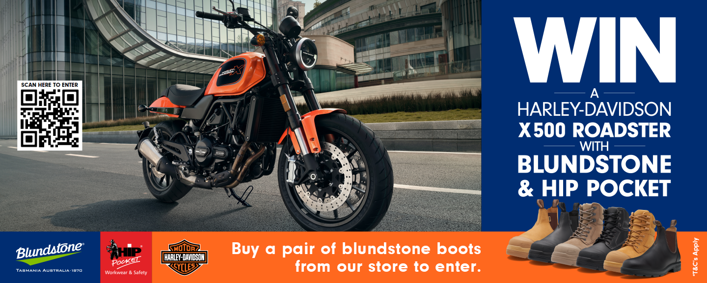 Win a Harley-Davidson with Blundstone