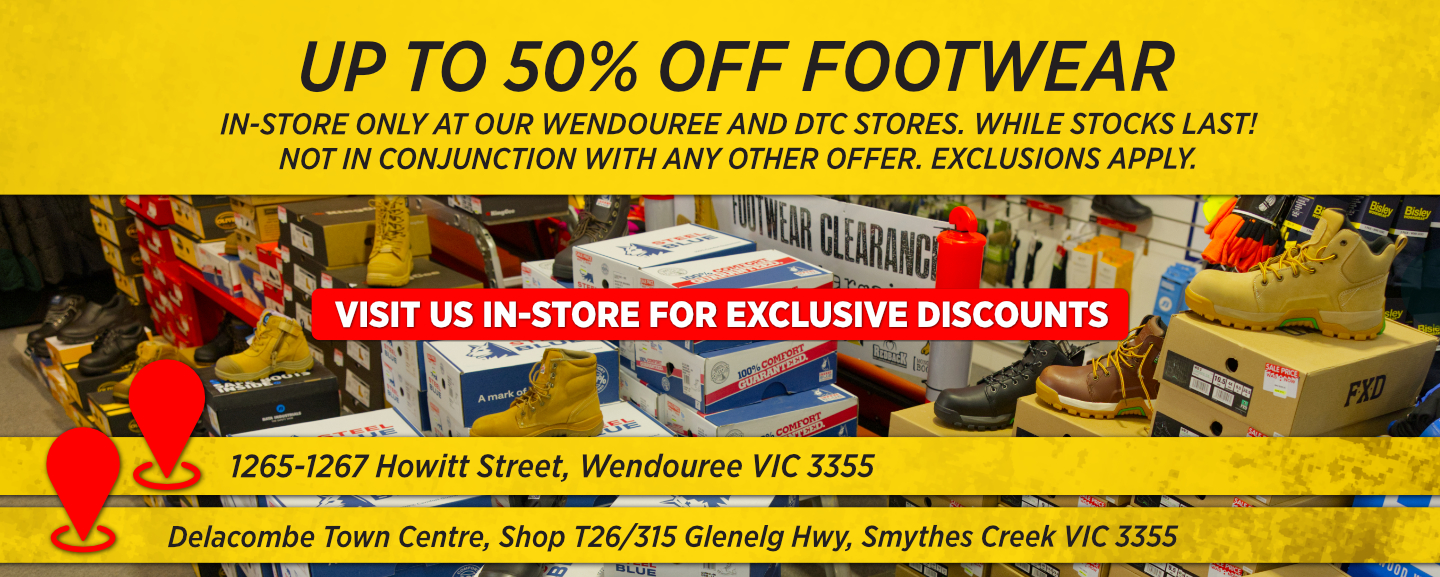 Web Banner - Footwear In-store Exclusive