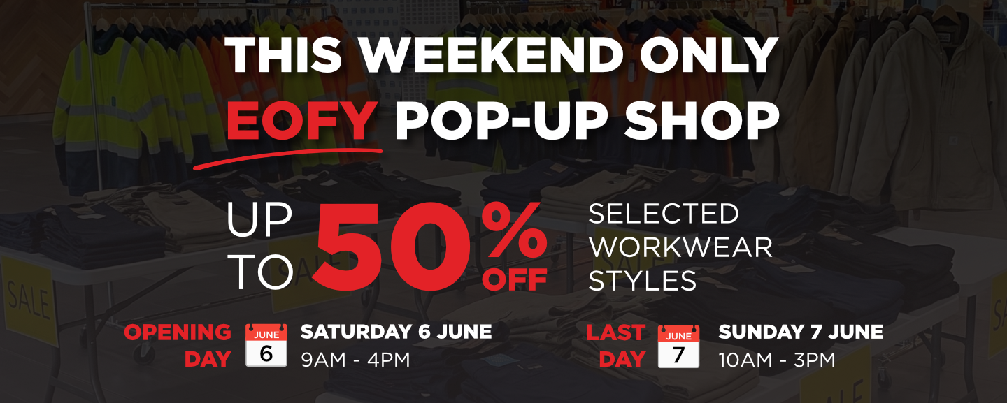 Weekend EOFY Pop-up Shop - 50% Off