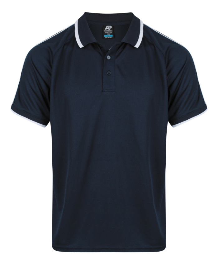 WORKWEAR, SAFETY & CORPORATE CLOTHING SPECIALISTS - Mens Double Bay Polo