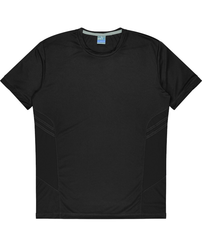 WORKWEAR, SAFETY & CORPORATE CLOTHING SPECIALISTS - Kids Tasman Tee - Black - 4