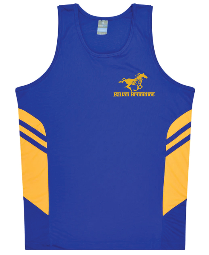 WORKWEAR, SAFETY & CORPORATE CLOTHING SPECIALISTS - Mens Tasman Singlet (training singlet, not playing uniform)