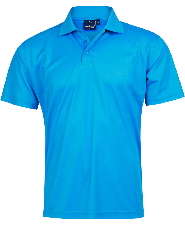 WORKWEAR, SAFETY & CORPORATE CLOTHING SPECIALISTS - Kids CoolDry Polyester Piqu Polo