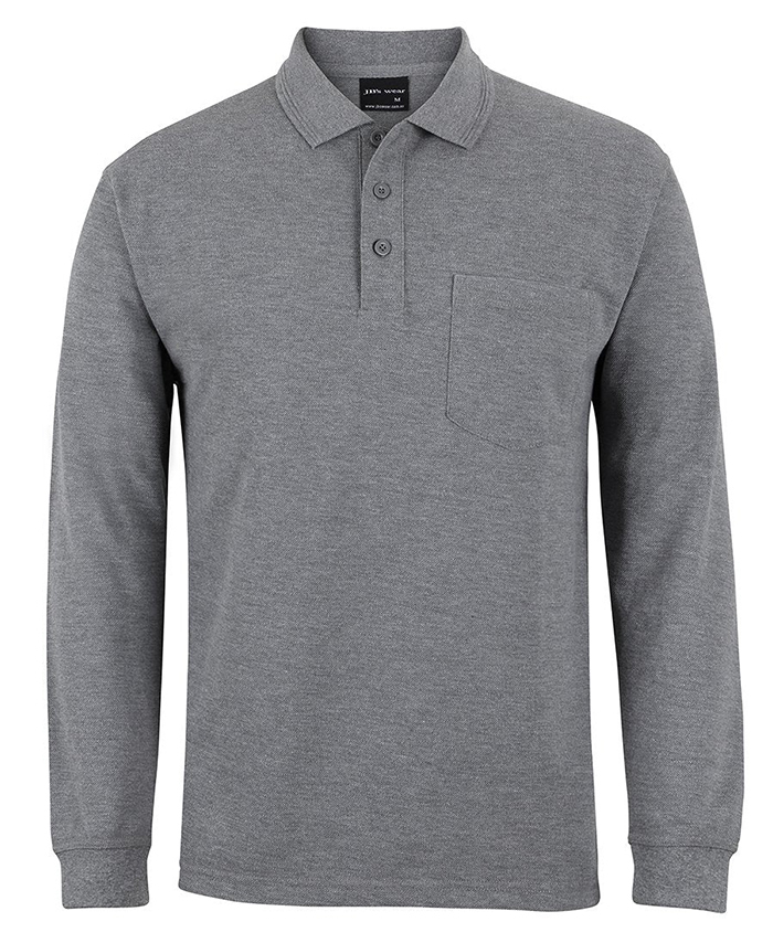 WORKWEAR, SAFETY & CORPORATE CLOTHING SPECIALISTS - JB's 210 L/S POCKET POLO