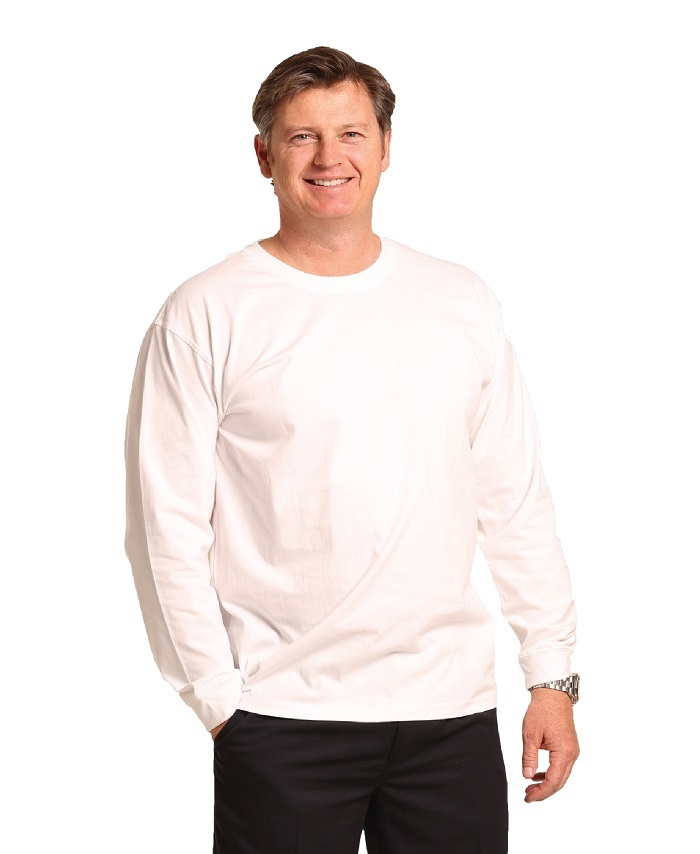 WORKWEAR, SAFETY & CORPORATE CLOTHING SPECIALISTS - Mens London long Sleeve tee