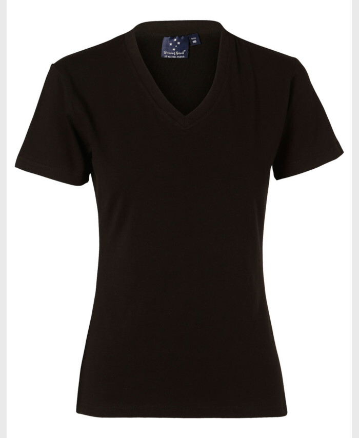 WORKWEAR, SAFETY & CORPORATE CLOTHING SPECIALISTS - Ladies V neck Tee