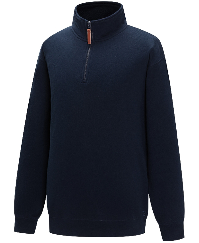 WORKWEAR, SAFETY & CORPORATE CLOTHING SPECIALISTS - Pilbara Mens Classic Zipper C/F Fleece Pullover (Inc Logo)