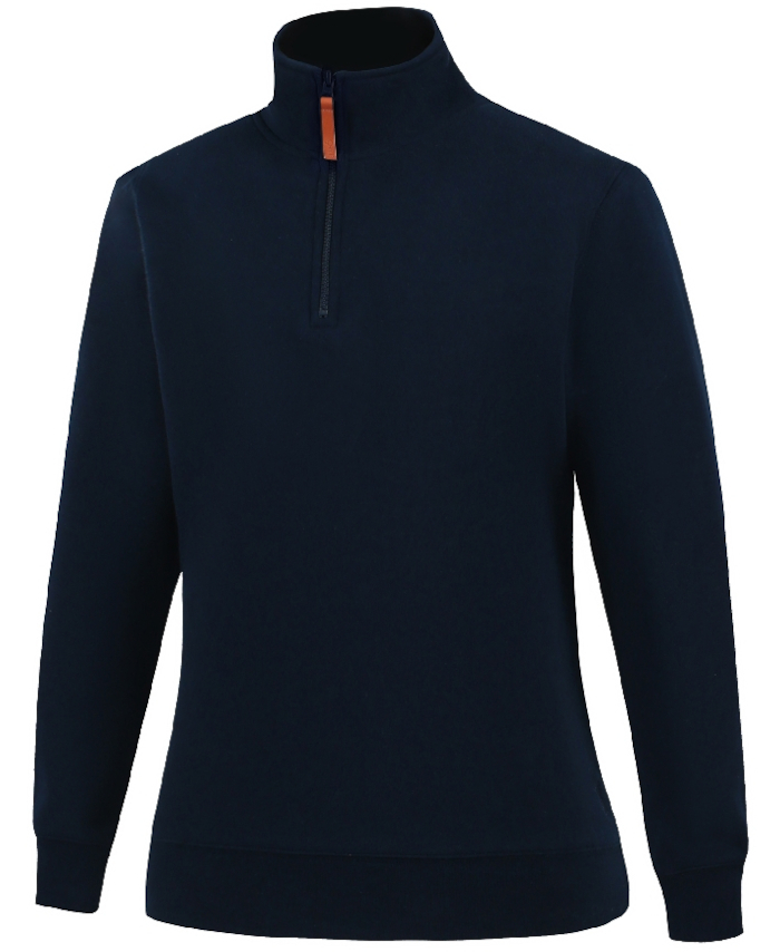 WORKWEAR, SAFETY & CORPORATE CLOTHING SPECIALISTS - Pilbara Ladies Classic Zipper C/F Fleece Pullover (Inc Logo)