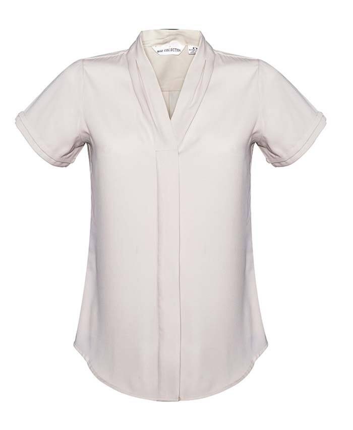 WORKWEAR, SAFETY & CORPORATE CLOTHING SPECIALISTS - Ladies Madison Short Sleeve (Includes LHC Emb - Nicholson Construction Logo)