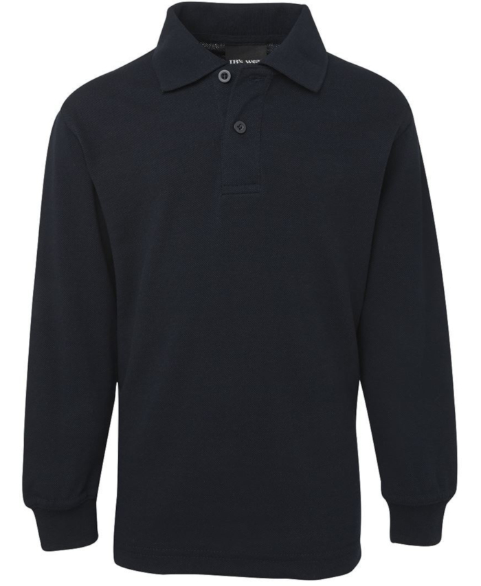 WORKWEAR, SAFETY & CORPORATE CLOTHING SPECIALISTS - JB's KIDS L/S 210 POLO (Inc Logo)