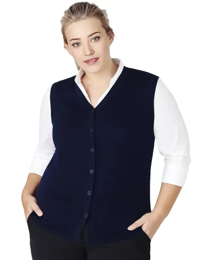 WORKWEAR, SAFETY & CORPORATE CLOTHING SPECIALISTS - Womens Button Front Vest