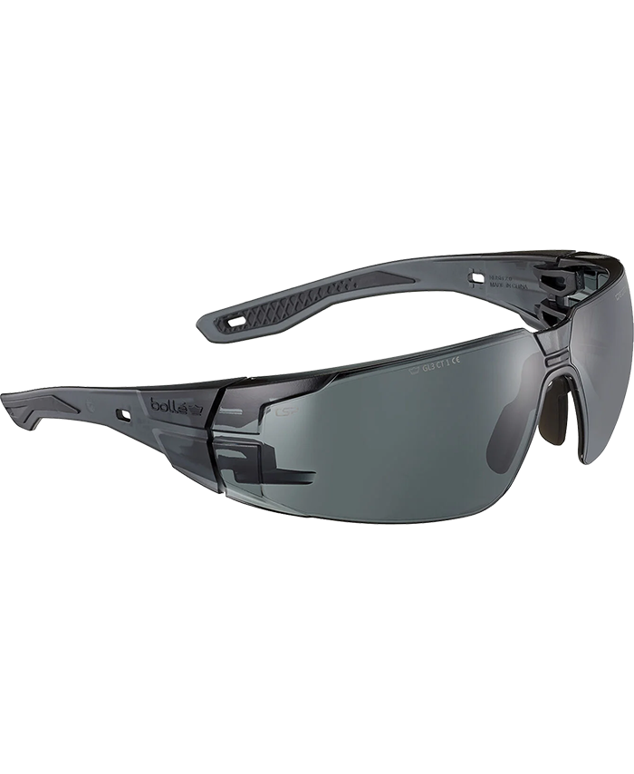 WORKWEAR, SAFETY & CORPORATE CLOTHING SPECIALISTS - RUSH 2.0 Smoke PC lens PLATINUM Lite AS/AF