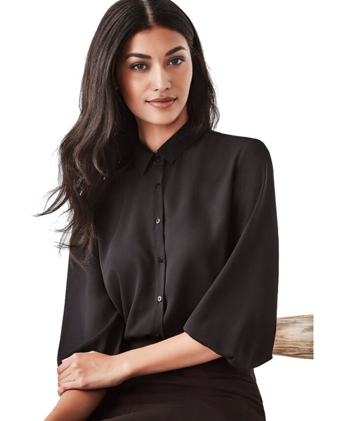 WORKWEAR, SAFETY & CORPORATE CLOTHING SPECIALISTS - Boulevard - Lucy 3/4 Sleeve Blouse