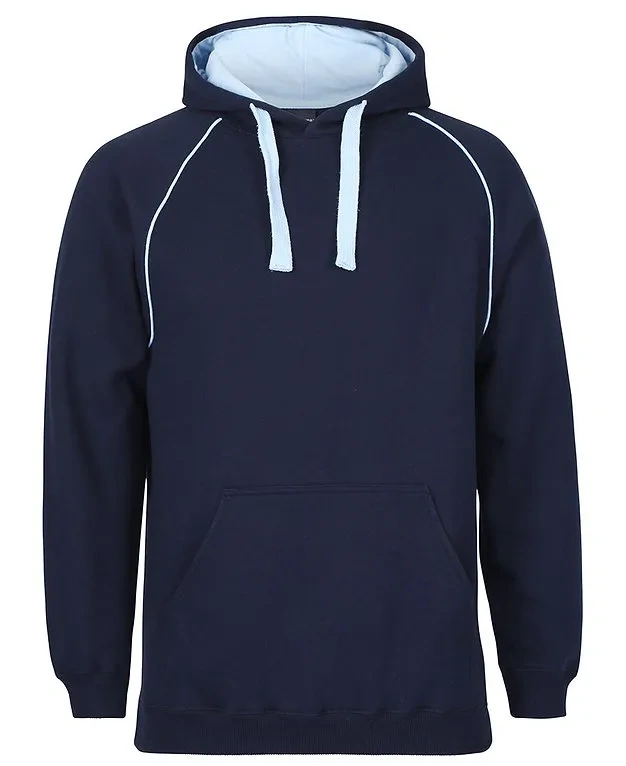 WORKWEAR, SAFETY & CORPORATE CLOTHING SPECIALISTS - JB's Contrast Fleecy Hoodie