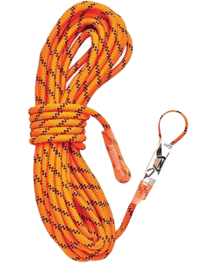 WORKWEAR, SAFETY & CORPORATE CLOTHING SPECIALISTS - Kernmantle Rope With Thimble Eye & Termination 15M