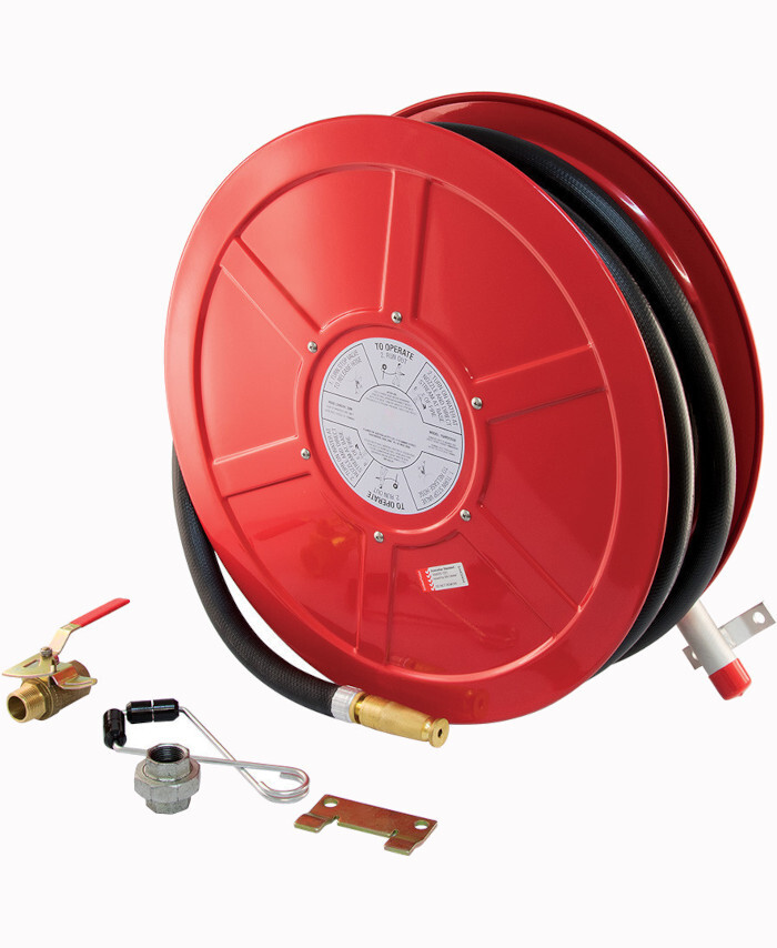 WORKWEAR, SAFETY & CORPORATE CLOTHING SPECIALISTS - Fire Hose Reel - Red - 25mmx30M