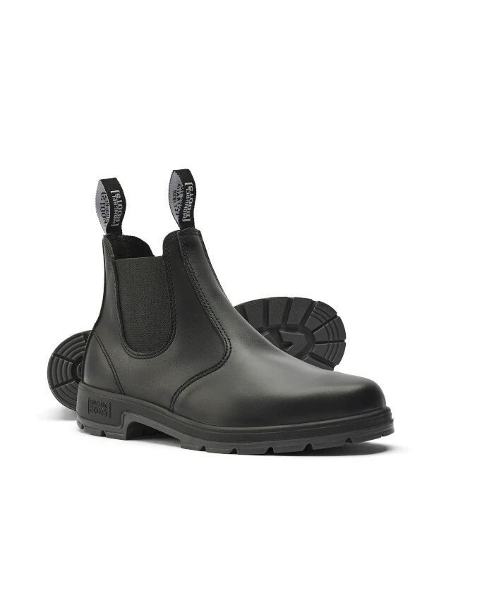 WORKWEAR, SAFETY & CORPORATE CLOTHING SPECIALISTS - Black K9 Elastic Sided Boot