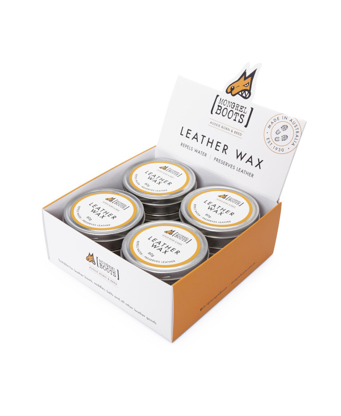 WORKWEAR, SAFETY & CORPORATE CLOTHING SPECIALISTS - Leather Wax - Display Pack of 12