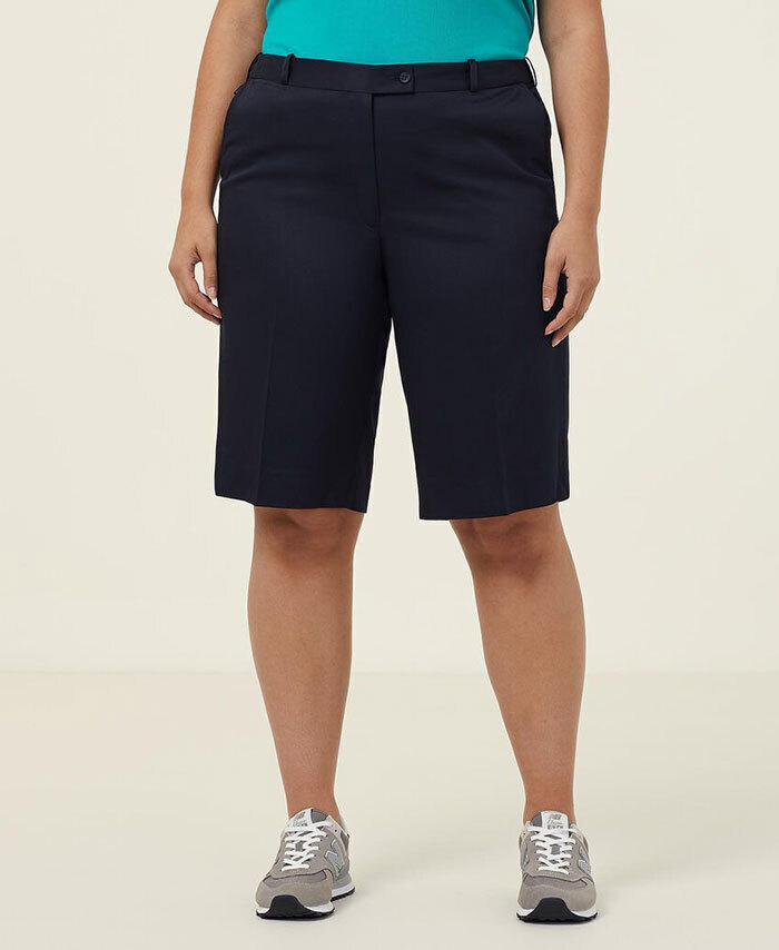 WORKWEAR, SAFETY & CORPORATE CLOTHING SPECIALISTS - NNT - P/V GABERDINE WOMENS SECRET WAIST SHORT