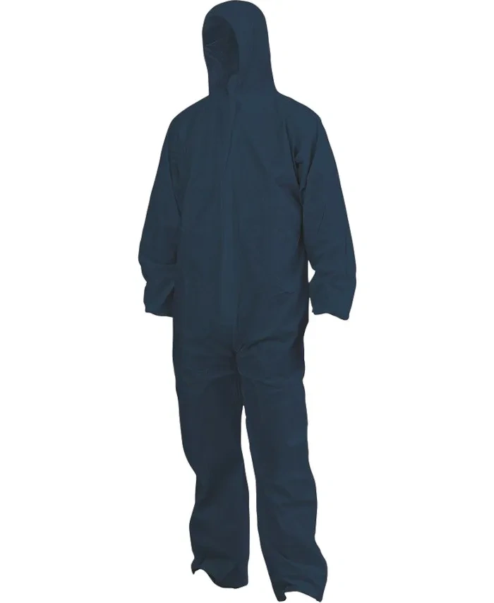 WORKWEAR, SAFETY & CORPORATE CLOTHING SPECIALISTS - BarrierTech SMS Coveralls Blue (MOQ 5)