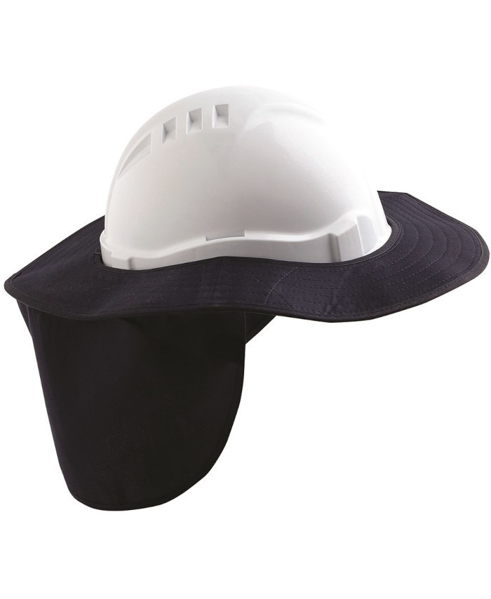 WORKWEAR, SAFETY & CORPORATE CLOTHING SPECIALISTS - Blue V6 & V9 Hard Hat Brim - Plastic/ Polyester