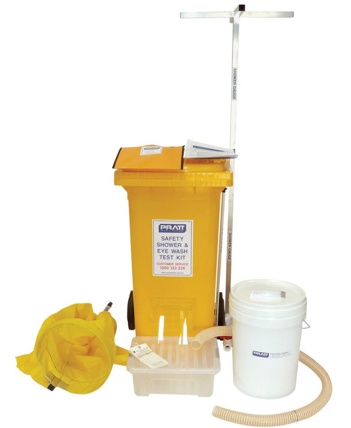 WORKWEAR, SAFETY & CORPORATE CLOTHING SPECIALISTS - Shower Test Kit With Bin