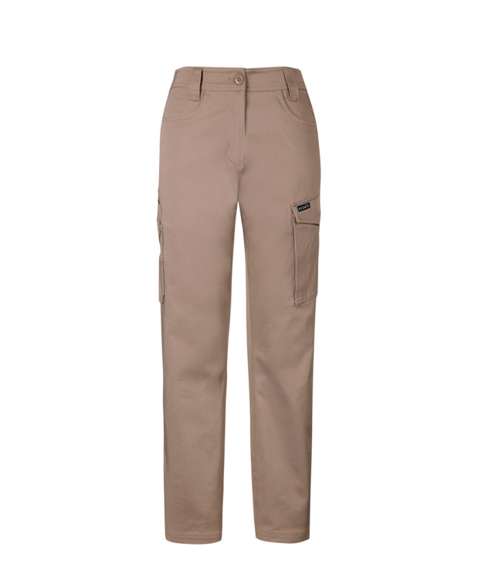 Womens Essential Basic Stretch Cargo Pant