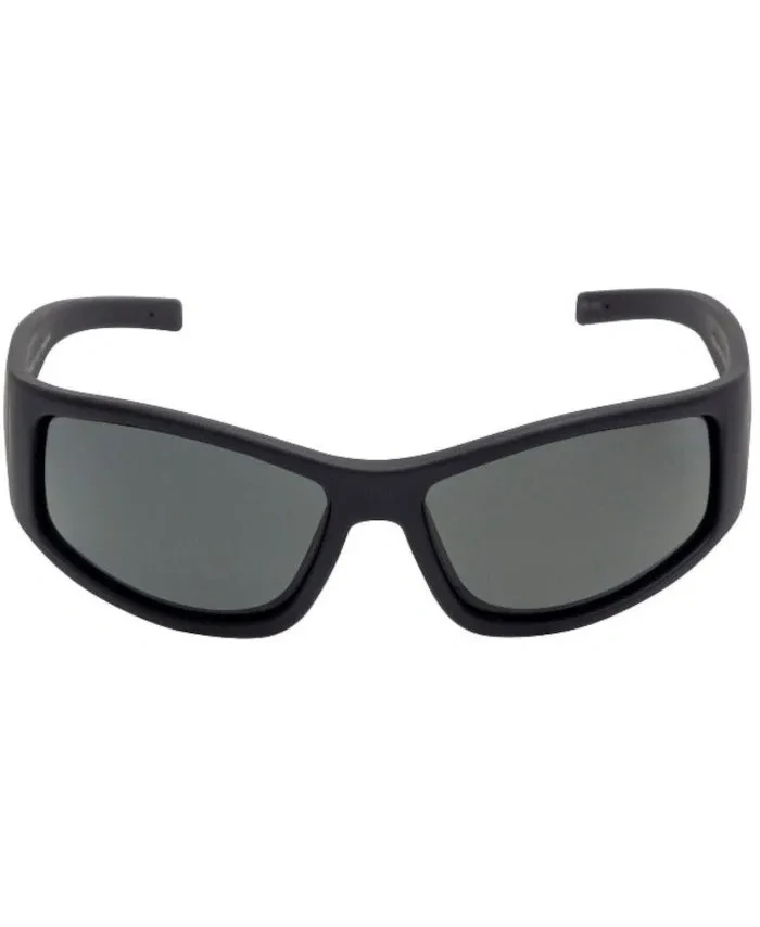 WORKWEAR, SAFETY & CORPORATE CLOTHING SPECIALISTS - FLEX RSPU5507 MBL.SM - Matt Black Frame, Smoke Polarized Lens - Unbreakable Safety Polarised
