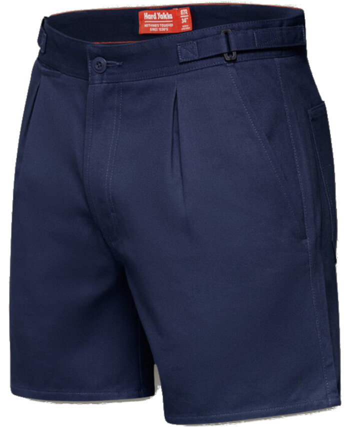 Foundations - Drill Short W/S Tabs-Navy-102R