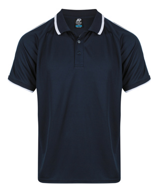 WORKWEAR, SAFETY & CORPORATE CLOTHING SPECIALISTS - Mens Double Bay Polo
