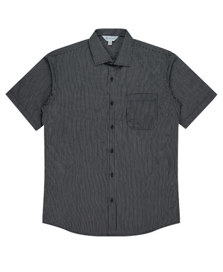 WORKWEAR, SAFETY & CORPORATE CLOTHING SPECIALISTS - Mens Henley Short Sleeve
