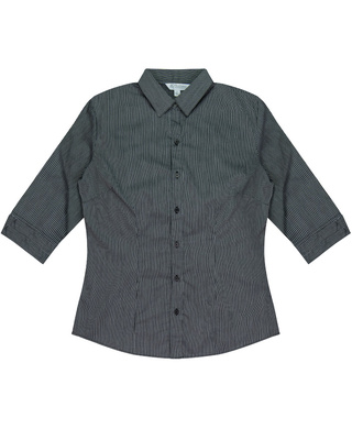 WORKWEAR, SAFETY & CORPORATE CLOTHING SPECIALISTS - Lady Henley 3/4 Sleeve