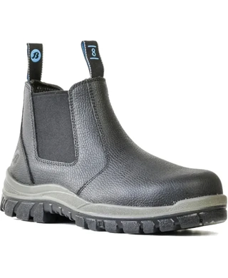 WORKWEAR, SAFETY & CORPORATE CLOTHING SPECIALISTS - Naturals - Hercules - Black Rambler Slip On Safety Boot