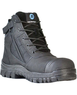 WORKWEAR, SAFETY & CORPORATE CLOTHING SPECIALISTS - Naturals - Black Zippy Boot