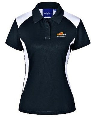 WORKWEAR, SAFETY & CORPORATE CLOTHING SPECIALISTS - Ladies' Truedry S/S Contrast Polo