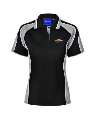 WORKWEAR, SAFETY & CORPORATE CLOTHING SPECIALISTS - Ladies' Cooldry Contrast Polo With Sleeve Panel