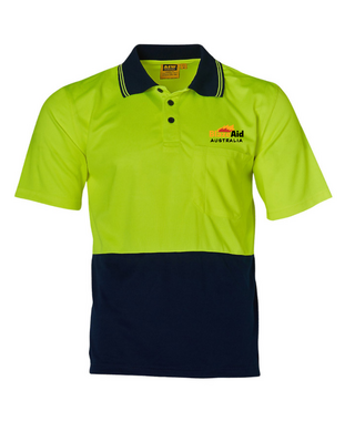 WORKWEAR, SAFETY & CORPORATE CLOTHING SPECIALISTS - Hi-Vis Cooldry Safety Polo S/S
