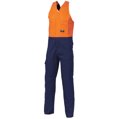 WORKWEAR, SAFETY & CORPORATE CLOTHING SPECIALISTS - Hi Vis Action back Coveralls 