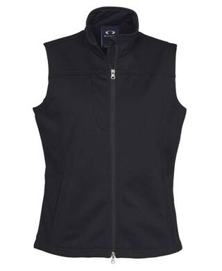 WORKWEAR, SAFETY & CORPORATE CLOTHING SPECIALISTS - Ladies Biz Tech Soft Shell Vest (Inc Logo)