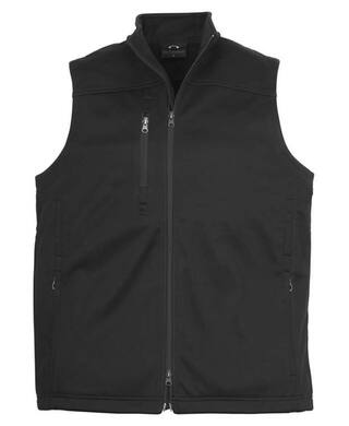 WORKWEAR, SAFETY & CORPORATE CLOTHING SPECIALISTS - Mens Biz Tech Soft Shell Vest (Inc Logo)