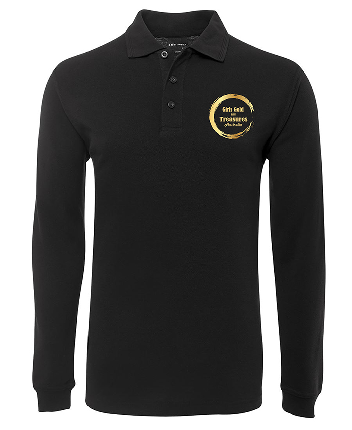 WORKWEAR, SAFETY & CORPORATE CLOTHING SPECIALISTS - JB's Long Sleeve 210 Polo - Inc EMB