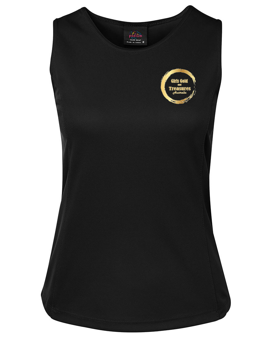 WORKWEAR, SAFETY & CORPORATE CLOTHING SPECIALISTS - Ladies Poly Singlet - Inc EMB 