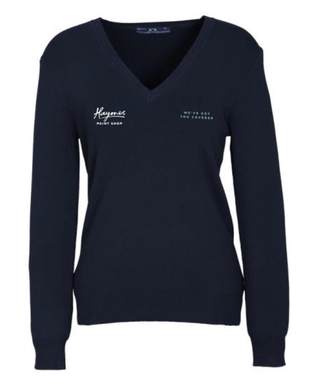 WORKWEAR, SAFETY & CORPORATE CLOTHING SPECIALISTS - Ladies V-Neck Pullover