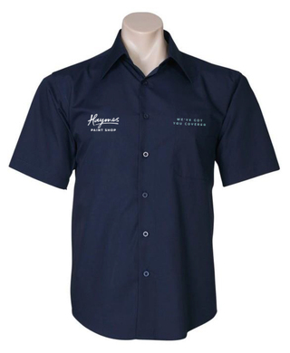 WORKWEAR, SAFETY & CORPORATE CLOTHING SPECIALISTS - Mens S/S Metro Cor Shirt
