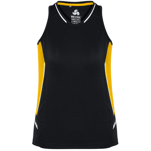 WORKWEAR, SAFETY & CORPORATE CLOTHING SPECIALISTS - LFNC Biz Collection Renegade Singlet - Ladies (Inc Logos)