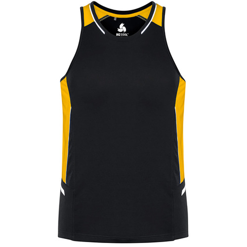 WORKWEAR, SAFETY & CORPORATE CLOTHING SPECIALISTS - LFNC Biz Collection Renegade Singlet - Mens (Inc Logos)