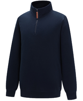 WORKWEAR, SAFETY & CORPORATE CLOTHING SPECIALISTS - Pilbara Mens Classic Zipper C/F Fleece Pullover (Inc Logo)